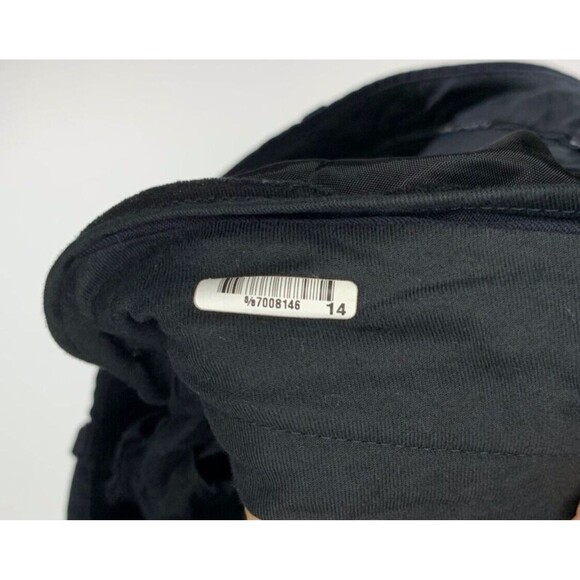 Hugo Boss Mens 33 x 30 Dark Blue Dress Pants Formal Casual Comfort - Picture 8 of 9